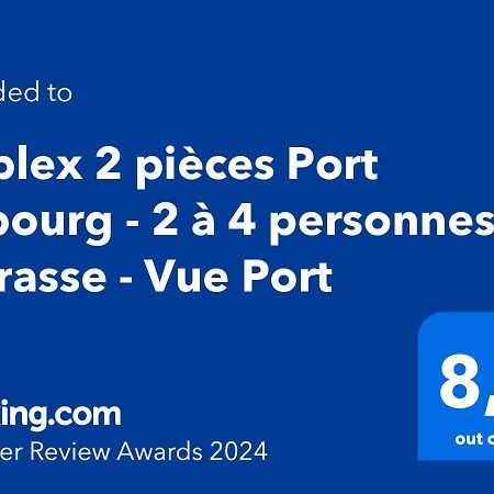 Duplex 2 Pieces Port Cabourg - 2 A 4 Personnes - Terrasse - Vue Port - Exclusif Book Ing Appartement Dives-sur-Mer Buitenkant foto